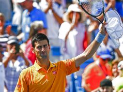 Djokovic intenta convertirse en el primer hombre que gana los nueve torneos de la serie Masters. AP / T. Maury