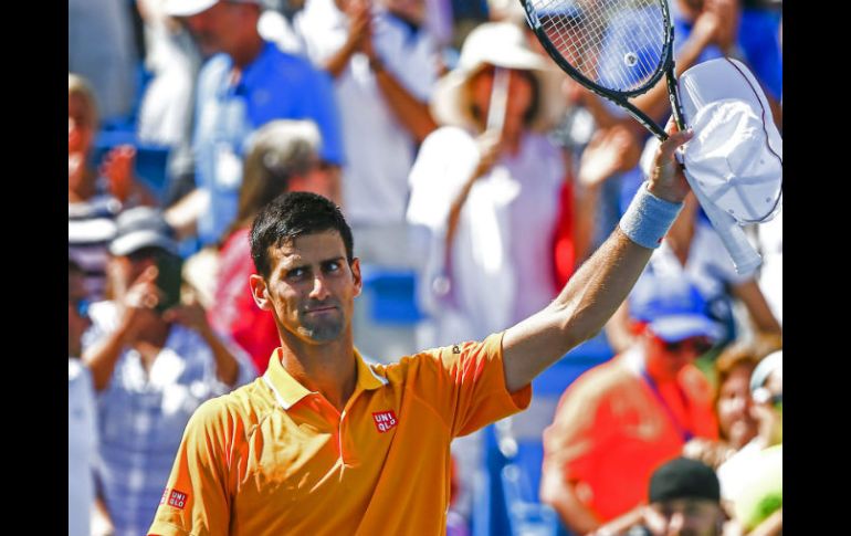 Djokovic intenta convertirse en el primer hombre que gana los nueve torneos de la serie Masters. AP / T. Maury