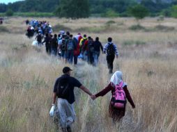 Tras permitir la entrada masiva de los refugiados, Macedonia decretó el pasado jueves estado de emergencia; despliega fuerzas. AFP / S. Mitrolidis