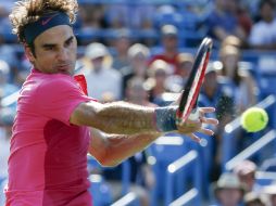 Roger Federer se enfrentará el domingo al número uno del mundo en Cincinnati. AP / J. Minchillo