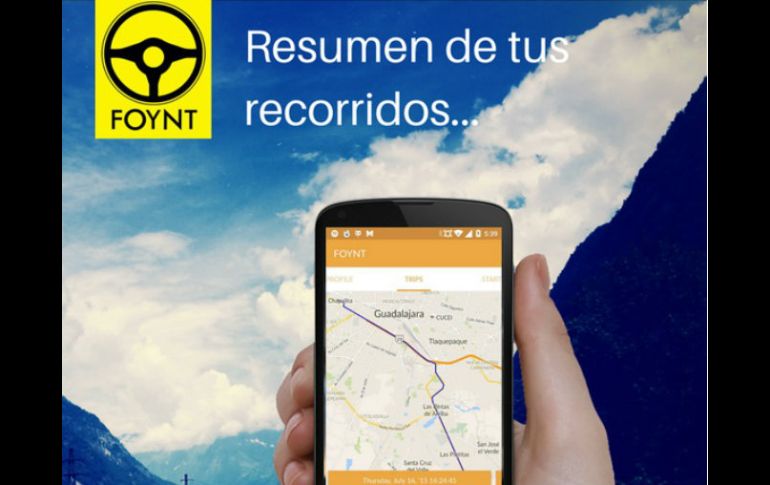 Entre los planes a futuro de los alumnos está apoyar a los negocios para que se den a conocer mediante su ''app''. TWITTER / @FOYNT