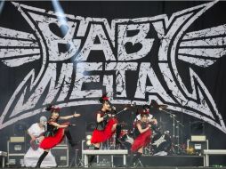 ''Babymetal'' se ha convertido en un fenómeno global por su mezcla de melodías azucaradas y coreografías con base instrumental. EFE / F. Gentsch