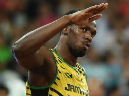 Usain Bolt señala que quiere retirarse siendo el número uno. AFP / G. Baker