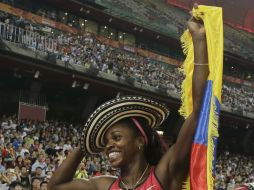 Caterine continúa con su racha triunfal luego de la final olímpica. AP / A. Wong