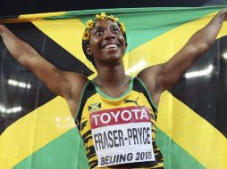 Campeona en 2009 y 2013, Shelly-Ann Fraser-Pryce hace historia. EFE / D. Azubel