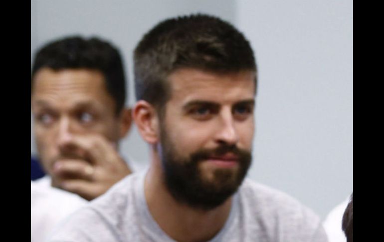 Gerard Piqué no estuvo en el debut de Liga ante Athletic. EFE / ARCHIVO