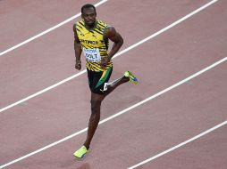 Usain Bolt quiere otro oro en el Mundial de Atletismo. AFP / J. Eisele