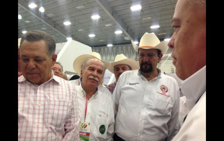 El líder de la CNC, Manuel Humberto Cota Jiménez estuvo en la inauguración del 77 Congreso Nacional de la Confederación. TWITTER / @ManuelCota