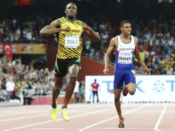 Usain no había mostrado su mejor carta en semifinales, pero en la final demostró ser el mejor. EFE / S. Suki