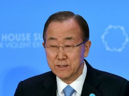 Ban Ki-moon indica que los continuos informes sobre el uso de armas químicas y de sustancias tóxicas son perturbadores. AFP / ARCHIVO