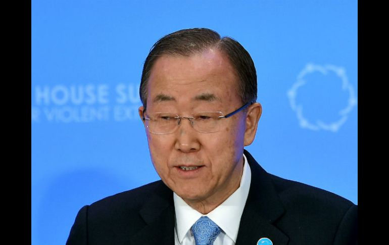 Ban Ki-moon indica que los continuos informes sobre el uso de armas químicas y de sustancias tóxicas son perturbadores. AFP / ARCHIVO