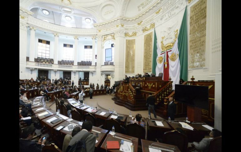 Ese mismo día se llevará el proceso de credencialización de los nuevos asambleístas. NTX / ARCHIVO