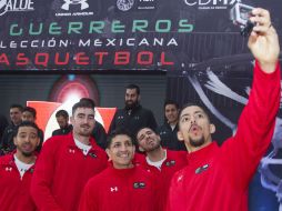 Presentación de la Selección mexicana de Baloncesto que participará en el torneo preolímpico FIBA América. NTX / I. Hernández