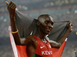 Kiprop refrendó su condición de favorito en esta prueba. AP / K. Cheung