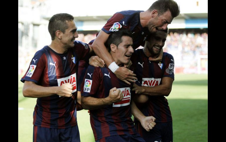 El Eibar descendió el torneo pasado y fue resucitado. NTX / J. Etxezarreta