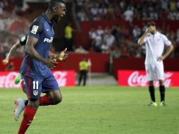 El colombiano Jackson Martínez puso el tercer gol después de ingresar al terreno de juego. EFE / P. Puentes