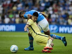 Oribe Peralta sufrió un traumatismo importante en la zona lumbosacra. EFE / ARCHIVO