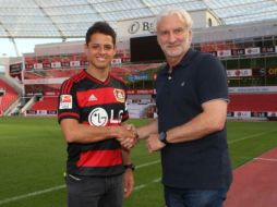 Javier suma otro club más a su trayectoria europea. TWITTER / @bayer04fussball