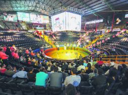 Escenario. Sobre esta arena cantarán las estrellas del Palenque de las Fiestas de Octubre. EL INFORMADOR / ARCHIVO