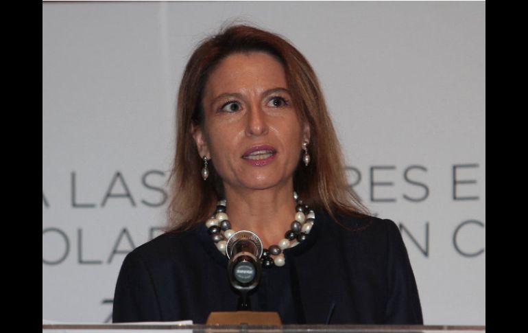 Nuria Sanz, directora de la Unesco, señaló que esta iniciativa ha beneficiado a dos mil mujeres en 115 países a lo largo de 17 años. NTX / G. Granados