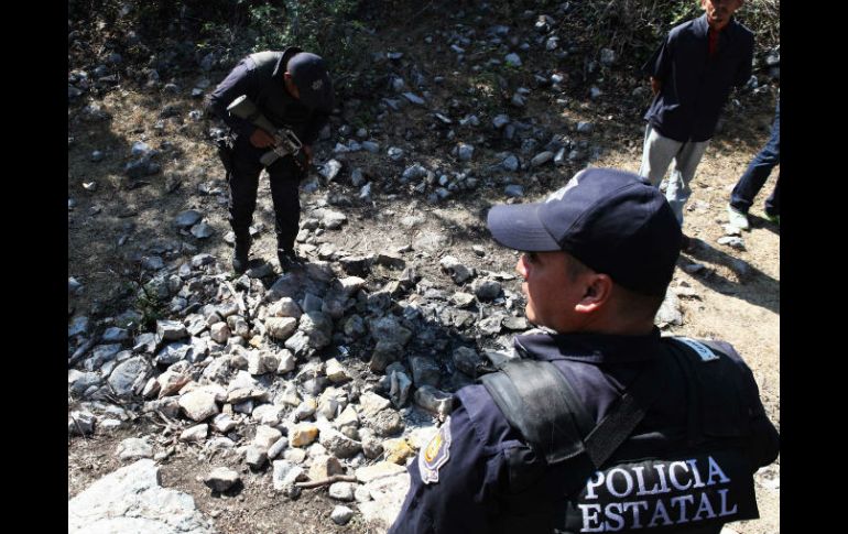 Este martes por la mañana se realizó la entrega de las muestras que han sido encontradas en las zonas de los hechos, en Guerrero. SUN / ARCHIVO