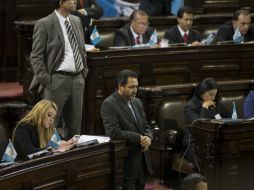 Este martes, el Congreso de Guatemala decidió quitarle la inmunidad a Otto Pérez para que sea investigado. AP / L. Soto