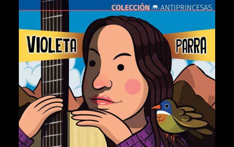 Violeta Parra y Frida Khalo fueron las figuras elegidas para los primeros cuentos de la colección. FACEBOOK / Chirimbote/Sudestada