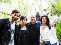 El elenco de la película 'Ella es Ramona' durante la entrevista. EL INFORMADOR / P. Franco