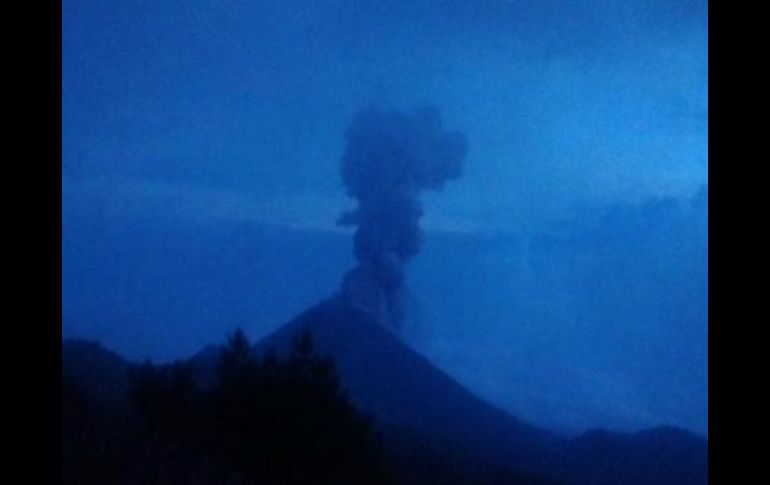 Protección Civil de Colima aclara que no se ha presentado actividad extraordinaria en el Volcán El Colima. TWITTER / @PCJalisco