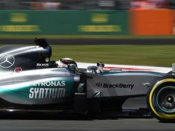 Lewis Hamilton, líder de la actual temporada de Fórmula 1, en Monza. AFP / O. Morin