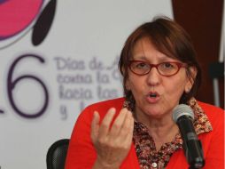 Teresa Incháustegui explicó que la campaña se conforma de cinco jornadas con talleres y actividades deportivas y culturales. NTX / ARCHIVO