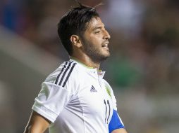 Una vez que termine el castigo de cero fichajes por parte de la FIFA, Carlos Vela podría ser candidato para el Barcelona en 2016. MEXSPORT / O. Martínez