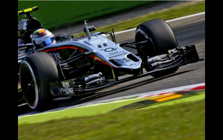 El objetivo de ''Checo'' en Monza será seguir sumando puntos que le permitan meterse entre los primeros 10 del campeonato de pilotos. EFE / S. Suki