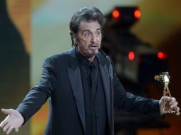 Al Pacino visitó la Ciudad de México en el marco de México Siglo XXI, organizado por la Fundación Telmex. AFP / ARCHIVO