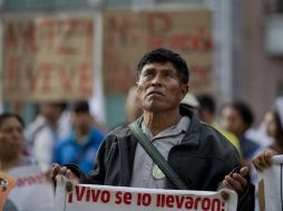 Los padres convocaron a una marcha nacional el próximo 26 de septiembre, para hacer sentir la fuerza del pueblo. AP / ARCHIVO