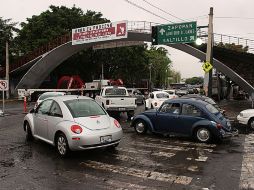 El puente de La Normal no será reconstruido cuando acaben las obras de la Línea 3. EL INFORMADOR / ARCHIVO