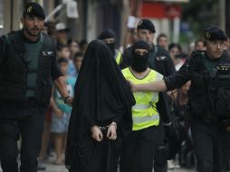 La mujer fue arrestada en Figueres y estaba en contacto con radicales. AFP / J. Jordán