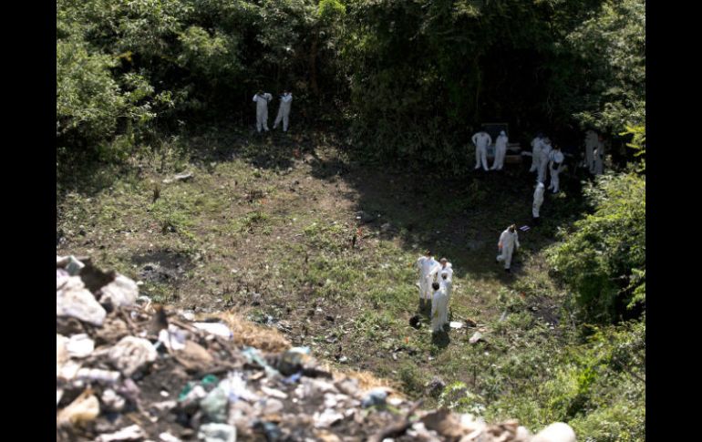 El informe de la CIDH demostró que los 43 normalistas no fueron incinerados en el basurero de Cocula. EFE / ARCHIVO