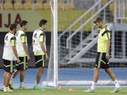 España se prepara para enfrentar a Macedonia, en las eliminatorias para la Eurocopa 2016. EFE / K. Försterling