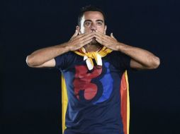 Xavi jugó 764 partidos con Barcelona antes de irse a Qatar. AFP / ARCHIVO