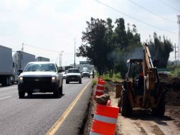 Las obras del paso inferior vehicular se iniciaron el pasado 10 de agosto en la zona de Technology Park. EL INFORMADOR / ARCHIVO