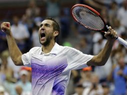 Cilic, noveno sembrado, se llevó su quinta victoria del torneo con parciales de 6-4, 6-4, 3-6, 6-7 (37), 6-4. AP / D. Goldman