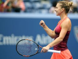 La rumana de 24 años de edad se incluyó por primera vez en semifinales de un US Open. AFP / M. Stockman