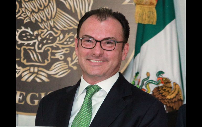 Videgaray expresa que la propuesta del Presupuesto 2016 refleja el compromiso de Peña Nieto con la educación. NTX / ARCHIVO