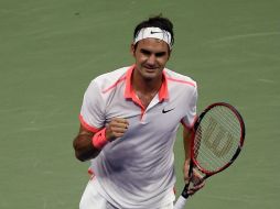 Federer ganó en tres sets corridos de 6-3, 6-3, 6-1. AP / K. Kmonicek