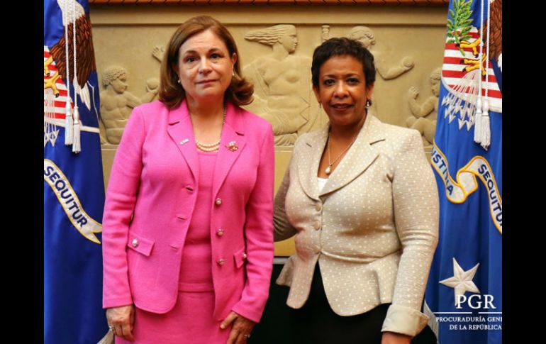 Loretta E. Lynch ofrece asistencia, cooperación y compromiso para la repatriación de fugitivos reclamados. ESPECIAL / www.pgr.com