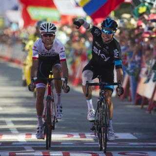 Roche se apunta la etapa 18 de la Vuelta