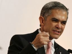 Mancera afirma que su gobierno está orientado a trabajar por la seguridad y resguardo de la libertad de expresión. NTX / ARCHIVO