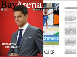 El 'Chicharito' tiene su tercera oportunidad dentro del futbol de Europa. TWITTER / @bayer04fussball