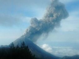 De acuerdo con el monitoreo, ha prevalecido la actividad en el Volcán El Colima. TWITTER / @PCJalisco